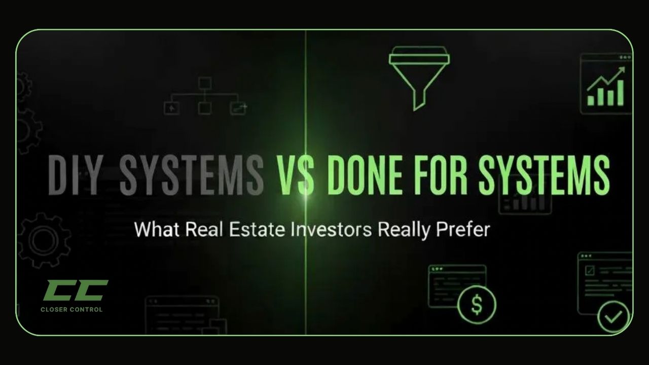  DIY Systems vs Done For You Systems