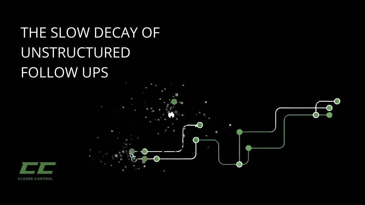 The Slow Decay of Unstructured Follow-Ups